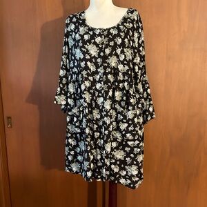 April Cornell floral tunic
